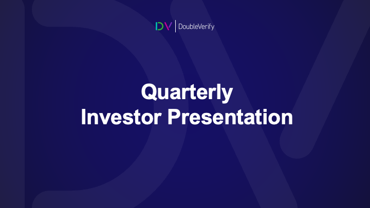 Investor presentation thumbnail